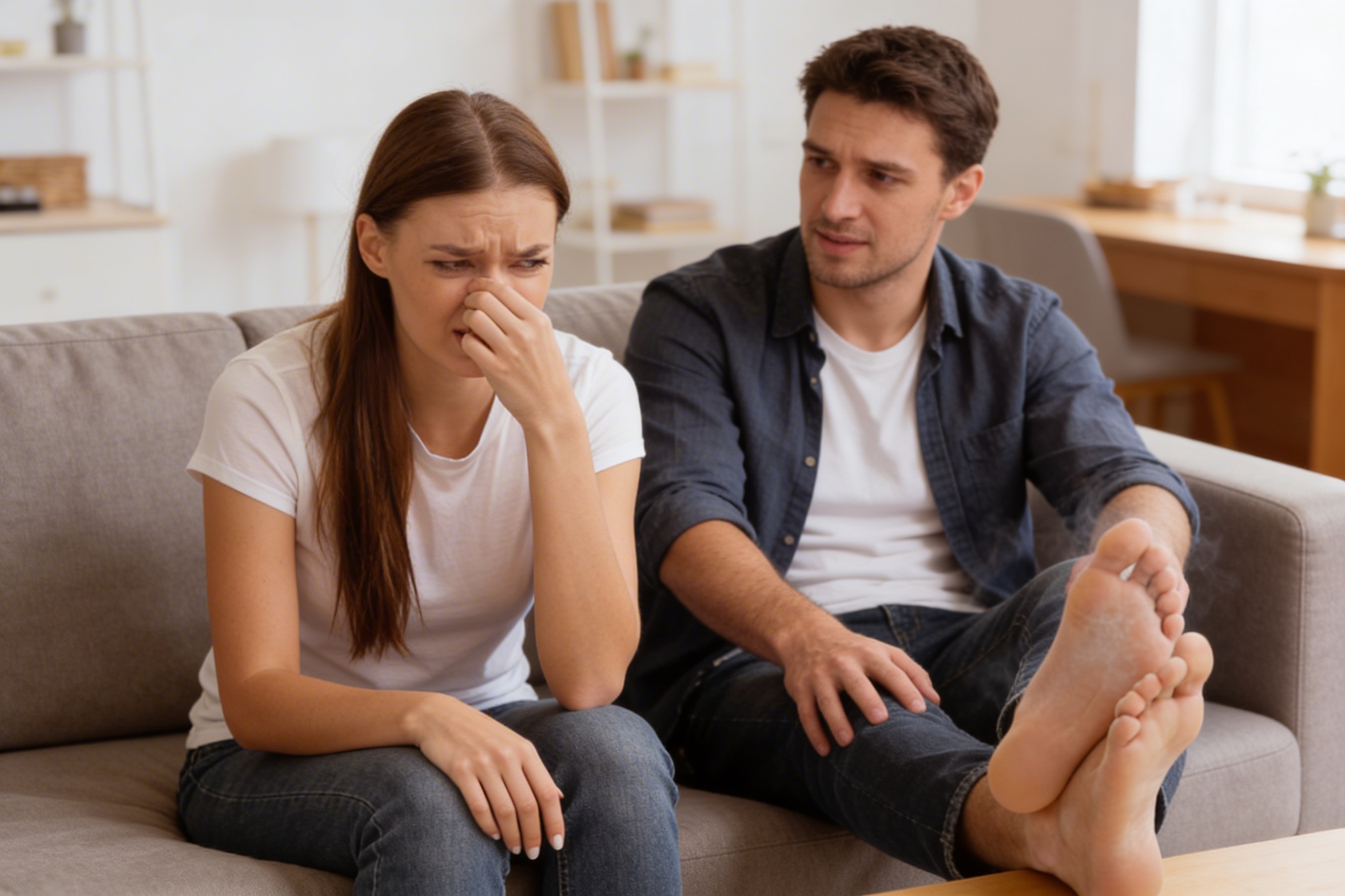 Botemedel mot svettiga f&ouml;tter och illaluktande skor