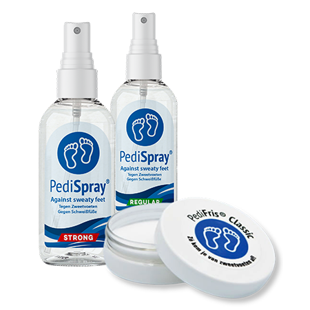 Spray tegen Zweetvoeten