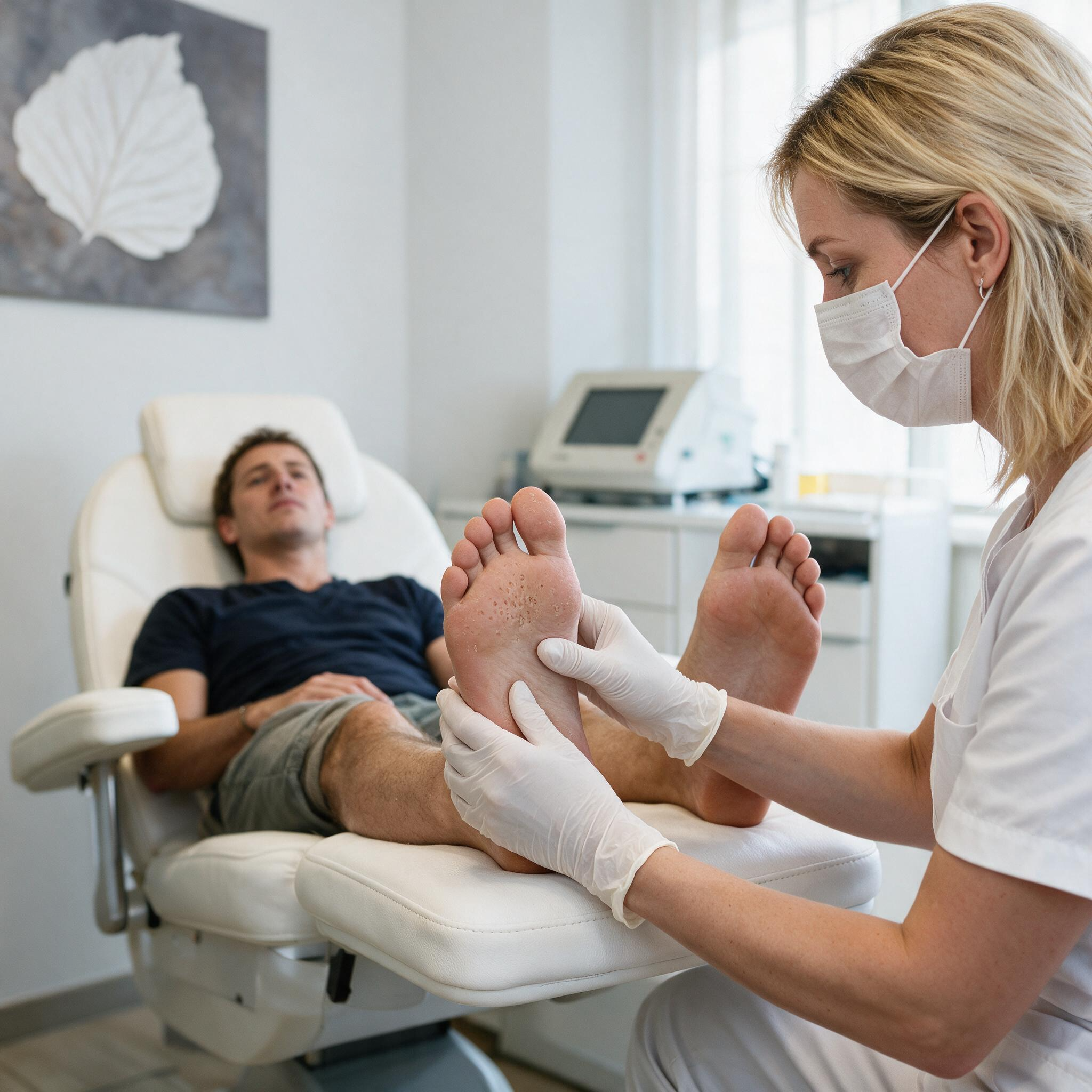 Fotsula med pitted keratolysis
